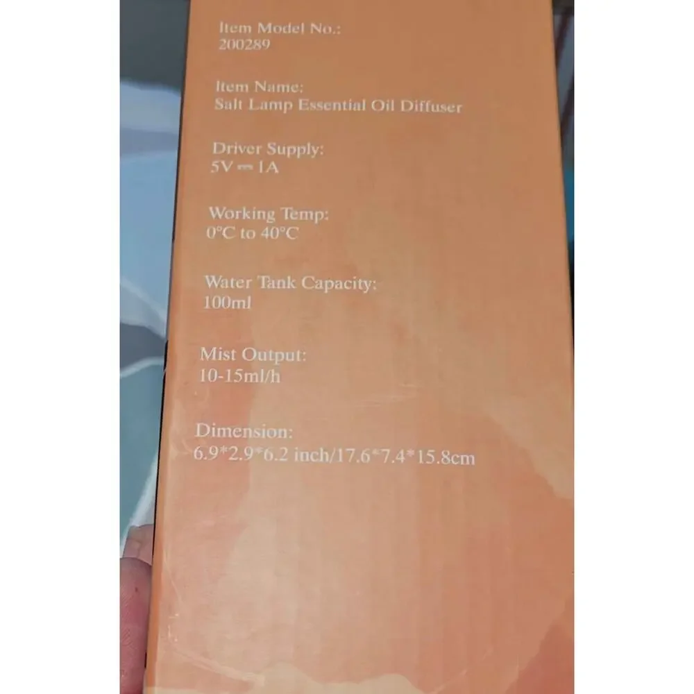 Salt lamp oil Diffuser